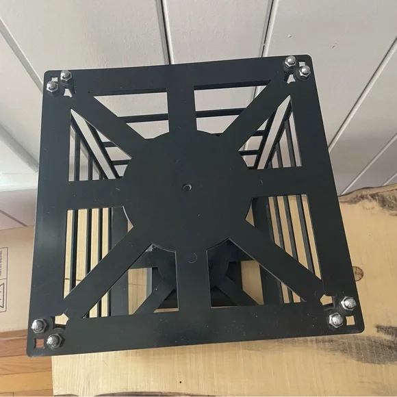 JUST IN Black Rotating Earring Holder Rack Organizer Jewelry Display Stand - Picture 6 of 7